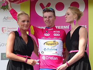 Zico Waeytens, vainqueur du classement du meilleur sprinteur du Tour de Wallonie 2014.