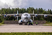 An-22. Vista frontal