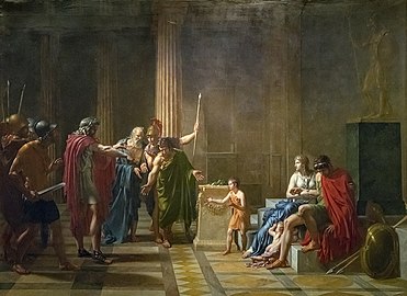 Leonidas à la considération de sa fille Cleonide, se contente de bannir son gendre Cleombiote