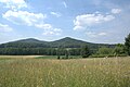 Bergkuppe des Kleinen Hansgörgel als Ort des Burgstalls Kleiner Hansgörgel