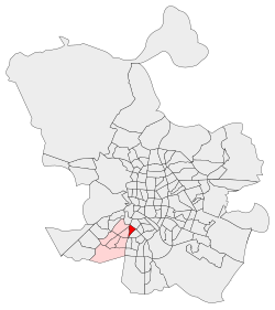 Location of Comillas