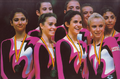 El conjunto español en el Mundial de Bruselas (1992).