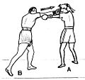 A straight in counterpunch. Were this over the jab, it would be considered a cross.