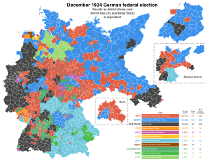 Elecciones federales de Alemania de diciembre de 1924