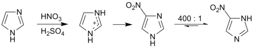 咪唑硝化反应