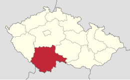 Boemia Meridionale – Localizzazione