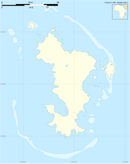 Mappa di localizzazione: Mayotte