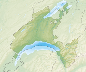 (Voir situation sur carte : canton de Vaud)