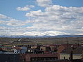 Le mont Teleno vue depuis Astorga.