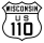 U.S. Highway 110 marker