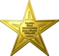 Wikivšem Zlatou hvězdu za úspěšné dokončení výzvy #Wikivšem mi udělil Aktron dne 25. IV. 2020