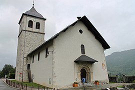Profil de l'église Saint-Jean-Baptiste.
