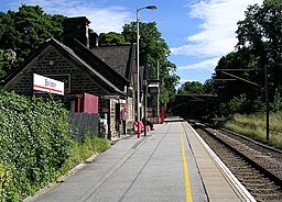 Baildons järnvägsstation.