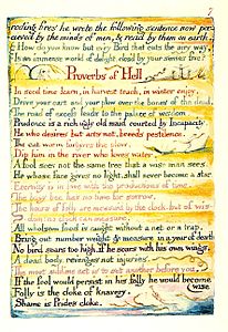 Proverbs of Hell (p.1)