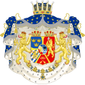Armoiries du prince Auguste à partir 1844.