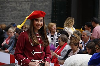 24/04: Participant en els Moros i Cristians d'Alcoi del 2022, amb la Filà Navarros.