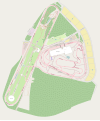 Detailed map of the Lausitzring