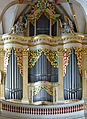 Het grote Silbermann-orgel in dit kerkgebouw