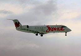 CRJ-100 In Red Jazz Livery