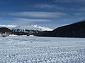 2013年冬天的圣莫里茨湖