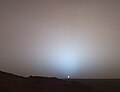 'n Sonsondergang op Mars - Wikipedia:Voorbladbeeld week 32 2008