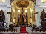 High altar and reredos