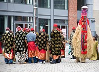 Igbo fesztiválra készülve Dublinban