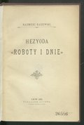 Hezjod Roboty i Dnie