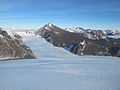 Pensacola Gletscher in den Pensacola Mountains