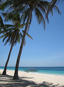 Boracay szigetének tengerpartja, Puka