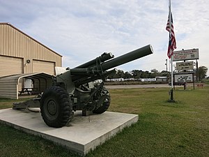155 mm Howitzer at VFW Post 8551 on FM 1459
