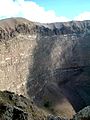 Interno del cratere del Vesuvio