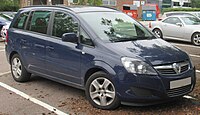 Vauxhall Zafira του 2011