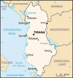 Mapo di Tirane