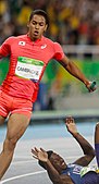 James Dasaolu Rang fünf in 10,22 s