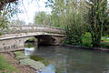 Pont de pierre sur la Vanne.