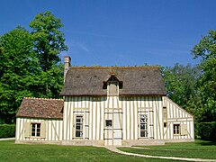 Una de las casitas del hameau (aldea) de Chantilly.