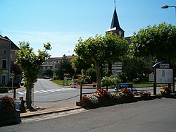 Skyline of Dompierre-les-Ormes