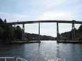 Justøy-Brücke, Blindleia