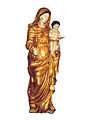 La Vierge à l'Enfant (XVIIe siècle).