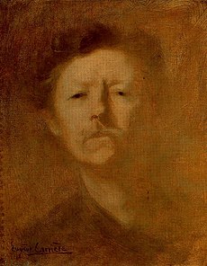 Эжен Каррьер. Автопортрет. 1890