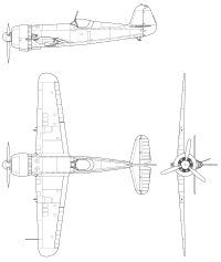 vue en plan de l’avion