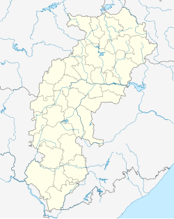 Dantewada is located in Chhattisgarh