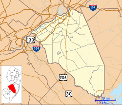 Chesterfield is located in Burlington County, New Jersey