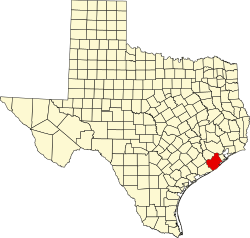 Koartn vo Brazoria County innahoib vo Texas