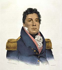 Il capo dei Choctaw, Pushmataha, 1824