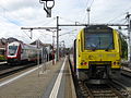 Trains belges et luxembourgeois à Rodange.
