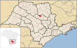 Location of Matão