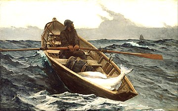 The Fog Warning, halibut fishing, 1885