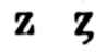 z et ȥ dans Schade 1868.